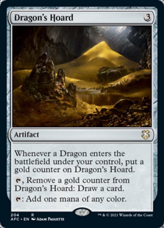 Dragon's Hoard [Dungeons & Dragons: Adventures in the Forgotten Realms Commander] | L.A. Mood Comics and Games