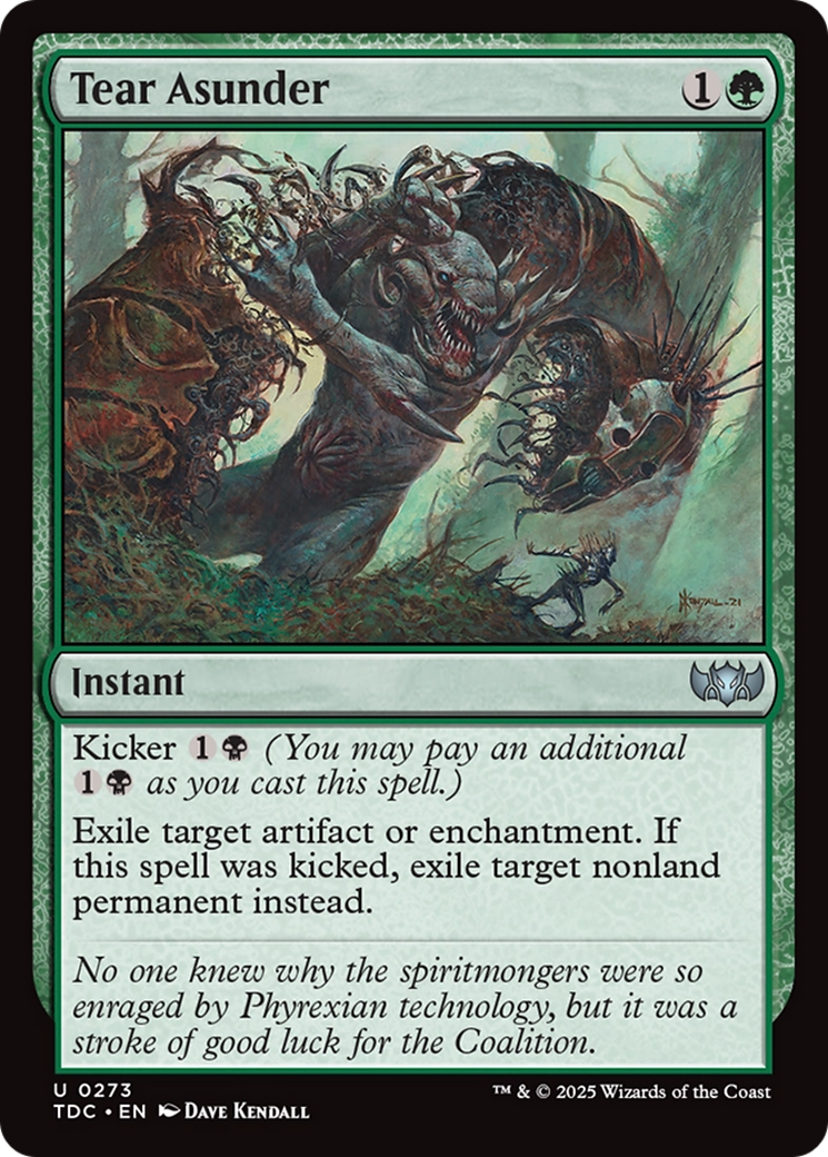 Tear Asunder [Tarkir: Dragonstorm Commander] | L.A. Mood Comics and Games