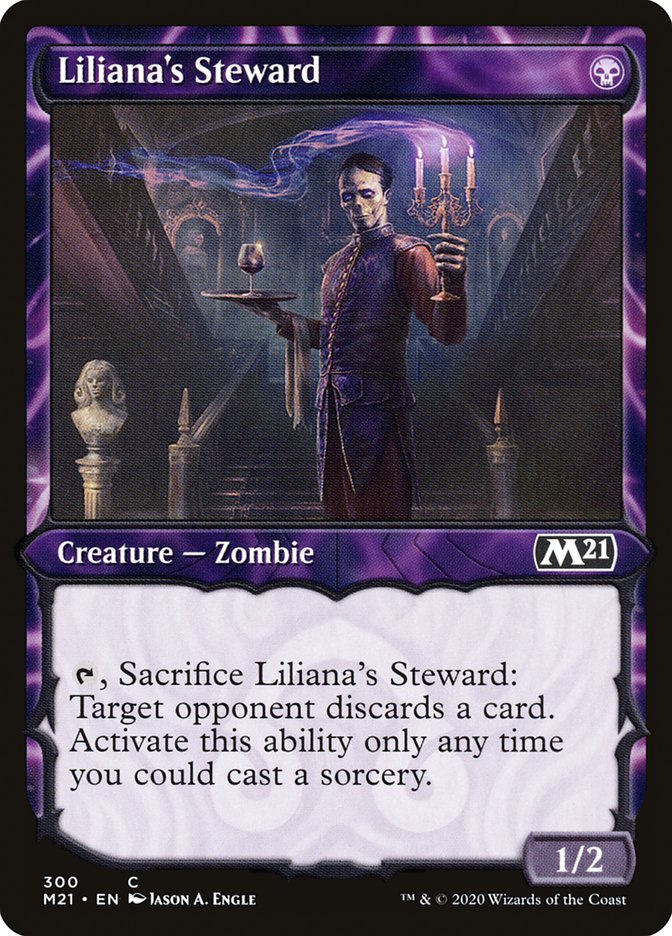 Liliana's Steward (Showcase) [Core Set 2021] | L.A. Mood Comics and Games