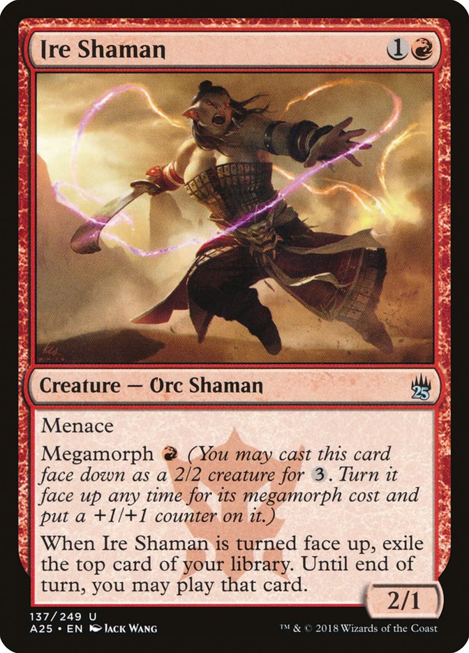 Ire Shaman [Masters 25] | L.A. Mood Comics and Games