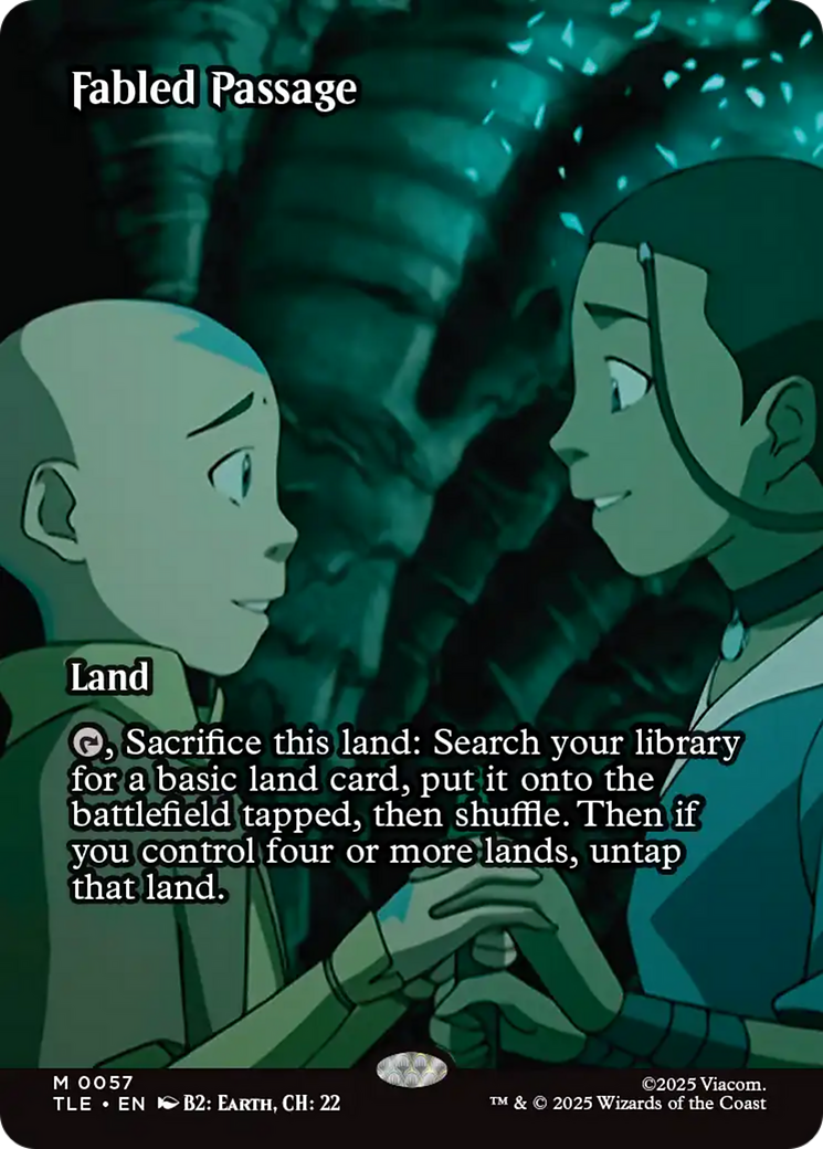 Fabled Passage (Borderless) [Avatar: The Last Airbender: Eternal-Legal] | L.A. Mood Comics and Games