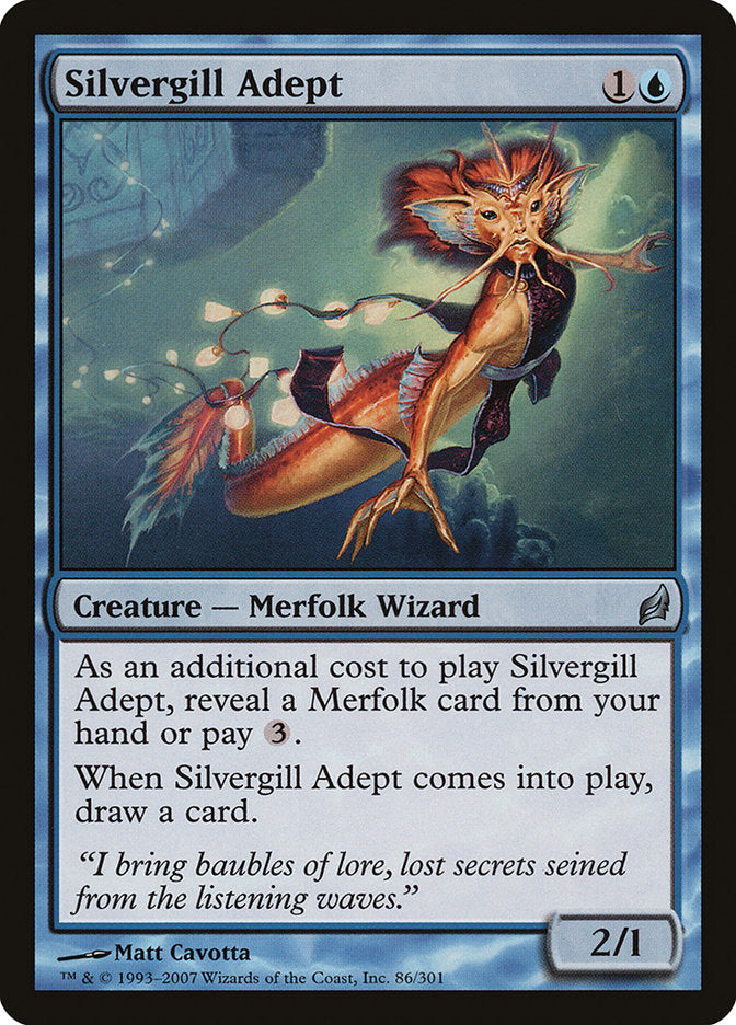 Silvergill Adept [Lorwyn] | L.A. Mood Comics and Games