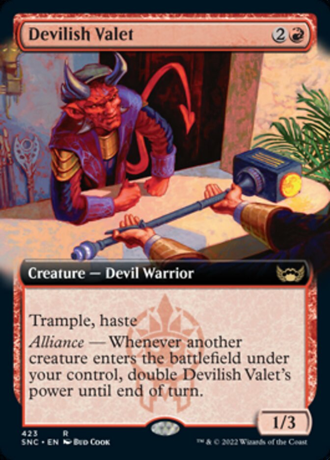 Devilish Valet (Extended Art) [Streets of New Capenna] | L.A. Mood Comics and Games