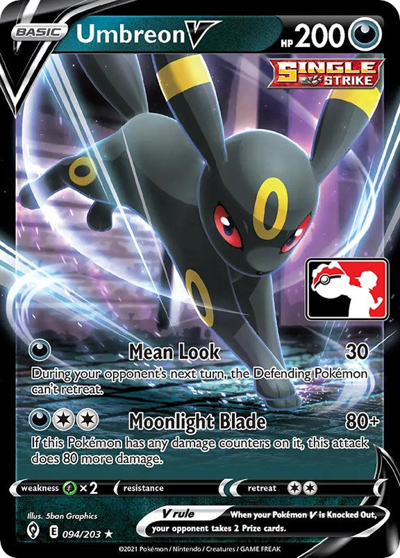 Umbreon V (094/203) [Prize Pack Series One] | L.A. Mood Comics and Games