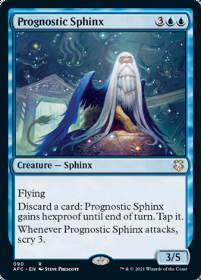 Prognostic Sphinx [Dungeons & Dragons: Adventures in the Forgotten Realms Commander] | L.A. Mood Comics and Games