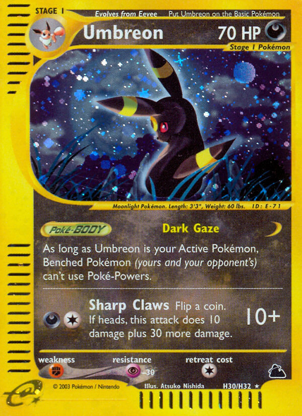 Umbreon (H30/H32) [Skyridge] | L.A. Mood Comics and Games