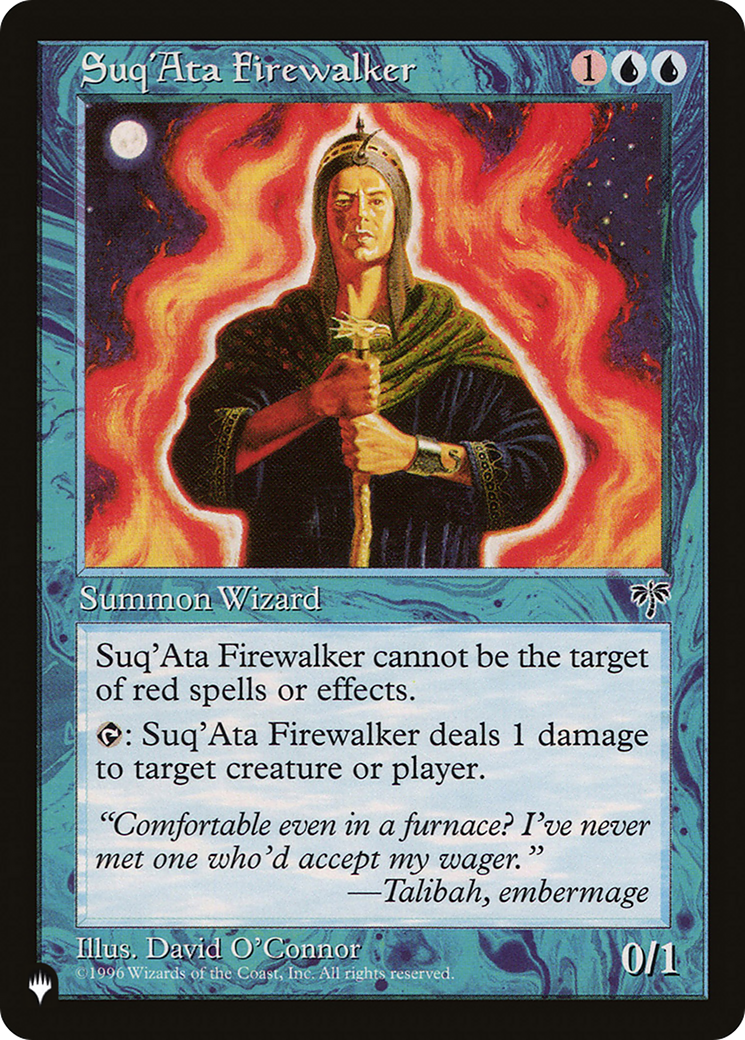 Suq'Ata Firewalker [The List Reprints] | L.A. Mood Comics and Games