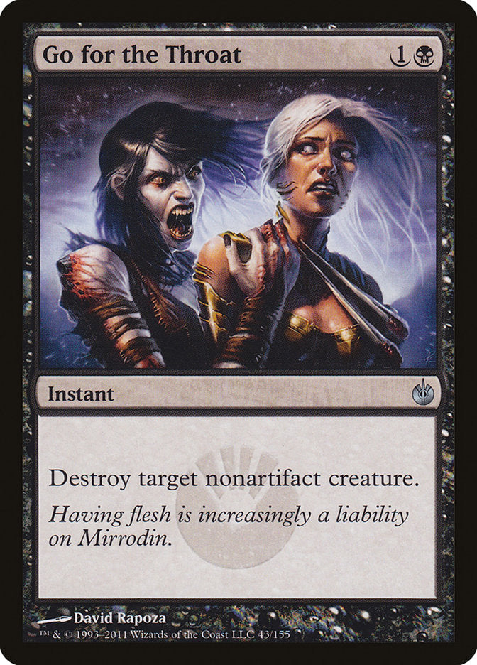 Go for the Throat [Mirrodin Besieged] | L.A. Mood Comics and Games