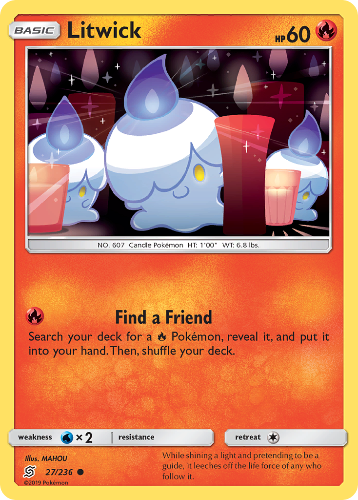 Litwick (27/236) [Sun & Moon: Unified Minds] | L.A. Mood Comics and Games