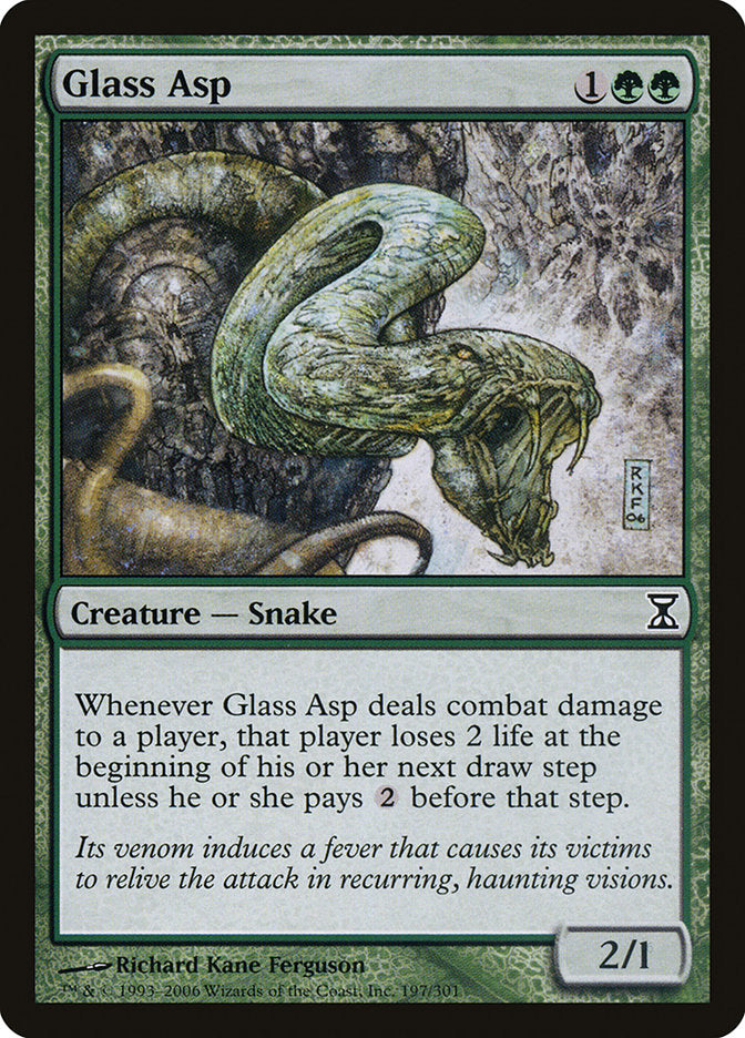 Glass Asp [Time Spiral] | L.A. Mood Comics and Games