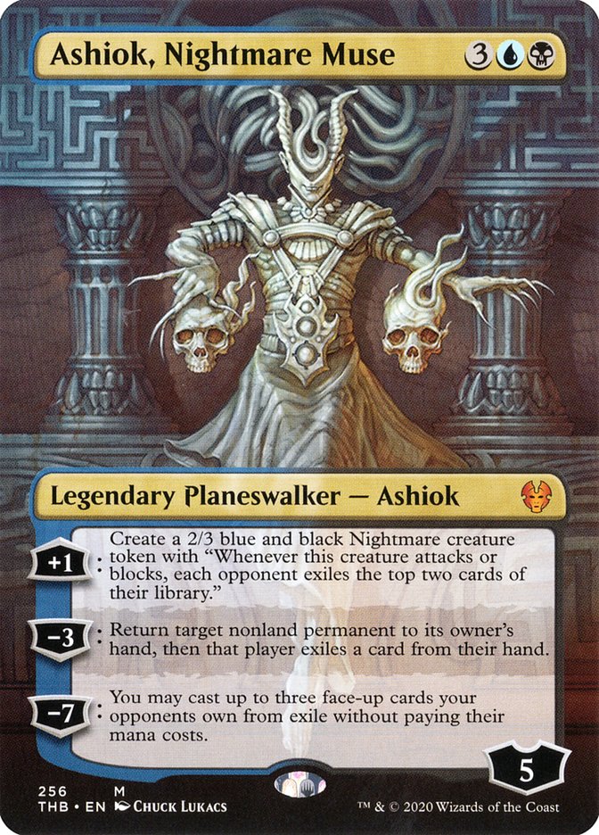 Ashiok, Nightmare Muse (Borderless) [Theros Beyond Death] | L.A. Mood Comics and Games