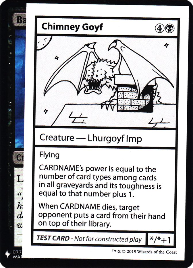 Chimney Goyf [Mystery Booster Playtest Cards] | L.A. Mood Comics and Games