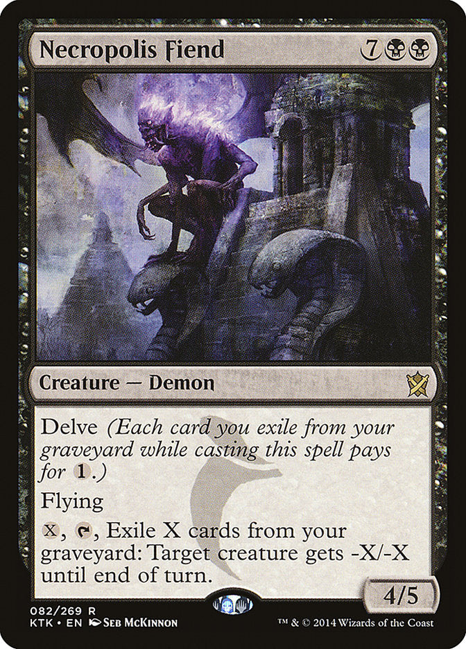 Necropolis Fiend [Khans of Tarkir] | L.A. Mood Comics and Games