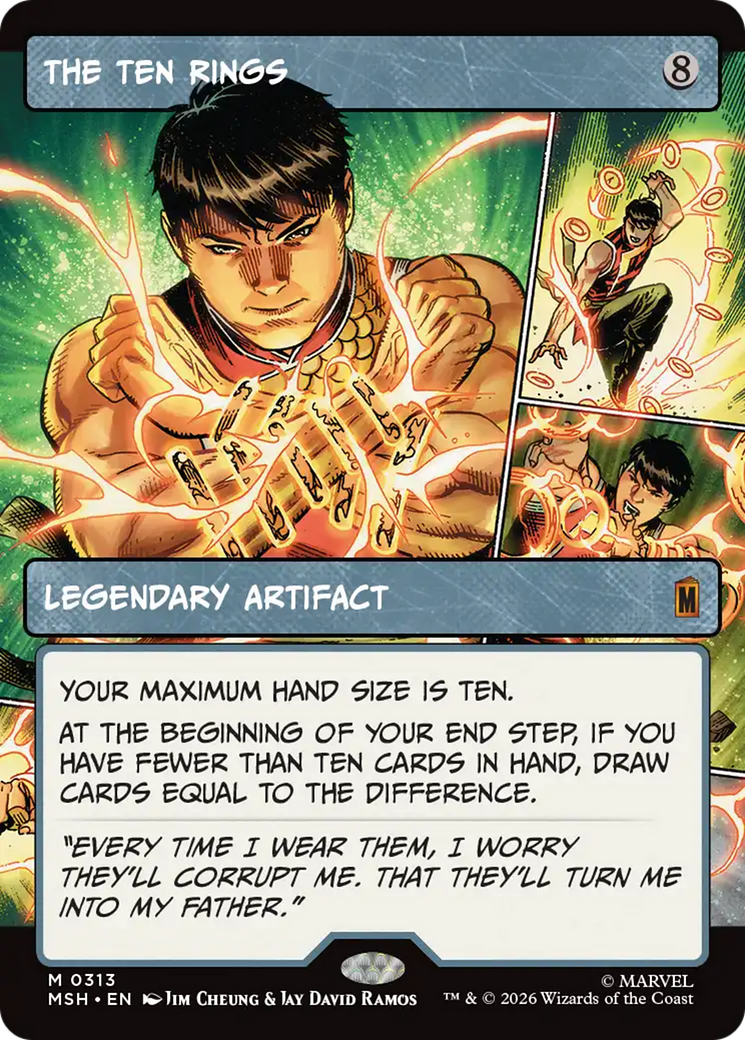 The Ten Rings (Borderless) [Marvel Super Heroes] | L.A. Mood Comics and Games