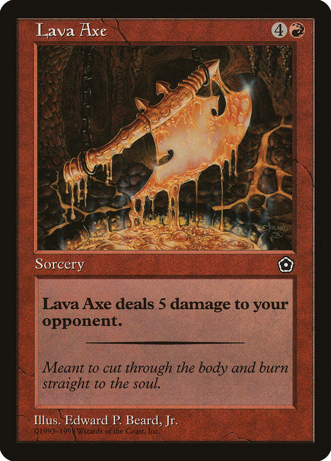 Lava Axe [Portal Second Age] | L.A. Mood Comics and Games