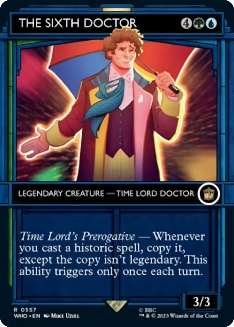 The Sixth Doctor (Showcase) [Doctor Who] | L.A. Mood Comics and Games