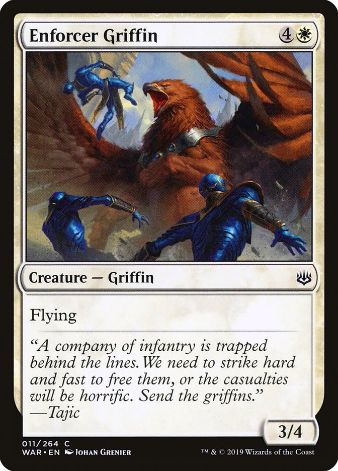 Enforcer Griffin [War of the Spark] | L.A. Mood Comics and Games