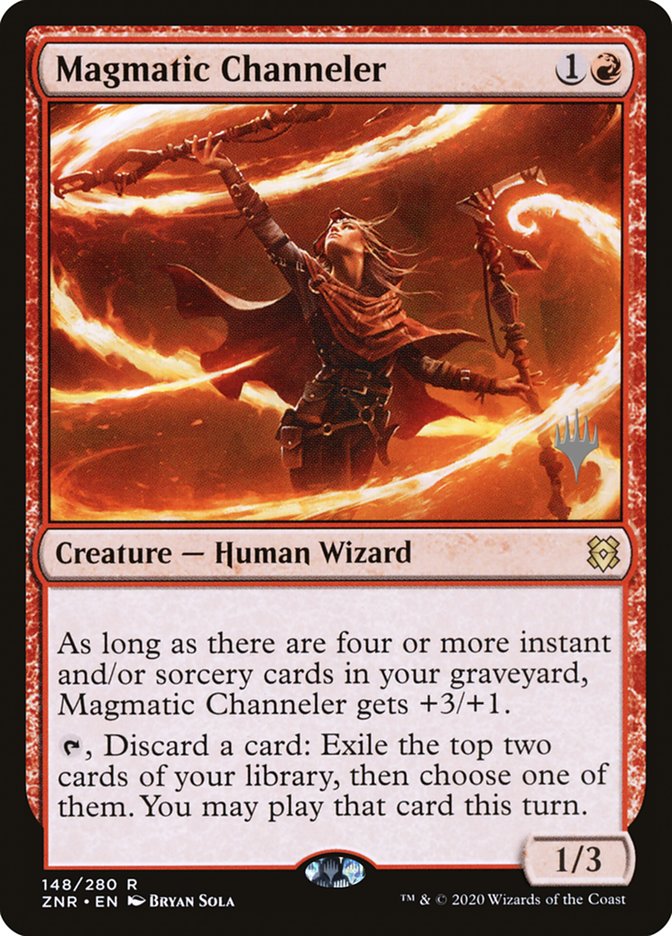 Magmatic Channeler (Promo Pack) [Zendikar Rising Promos] | L.A. Mood Comics and Games