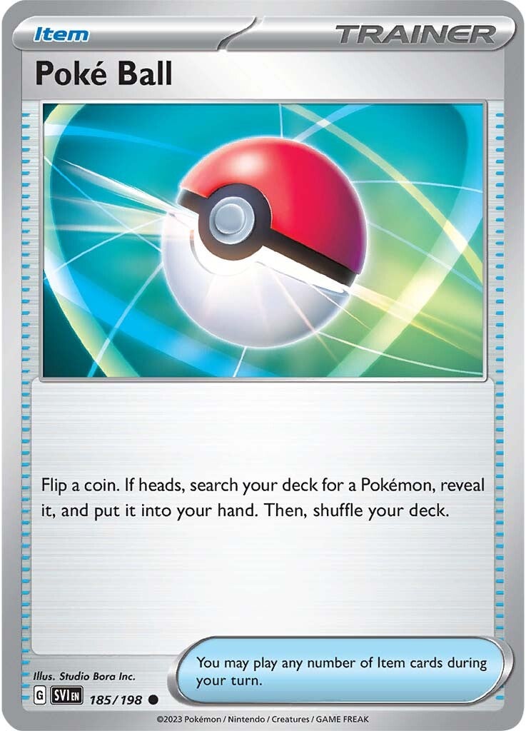 Poke Ball (185/198) [Scarlet & Violet: Base Set] | L.A. Mood Comics and Games