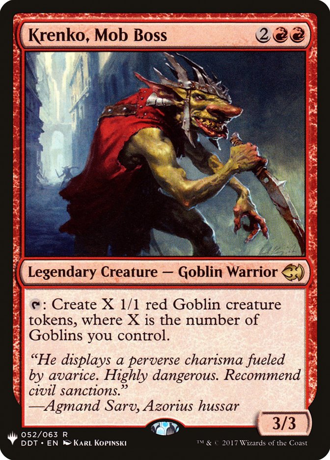 Krenko, Mob Boss [Mystery Booster] | L.A. Mood Comics and Games
