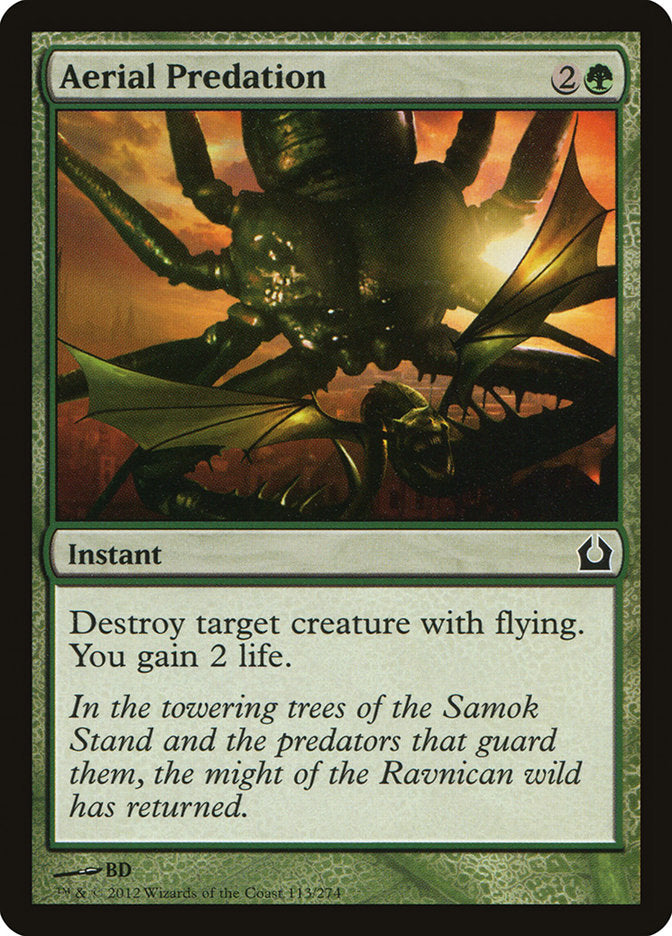 Aerial Predation [Return to Ravnica] | L.A. Mood Comics and Games