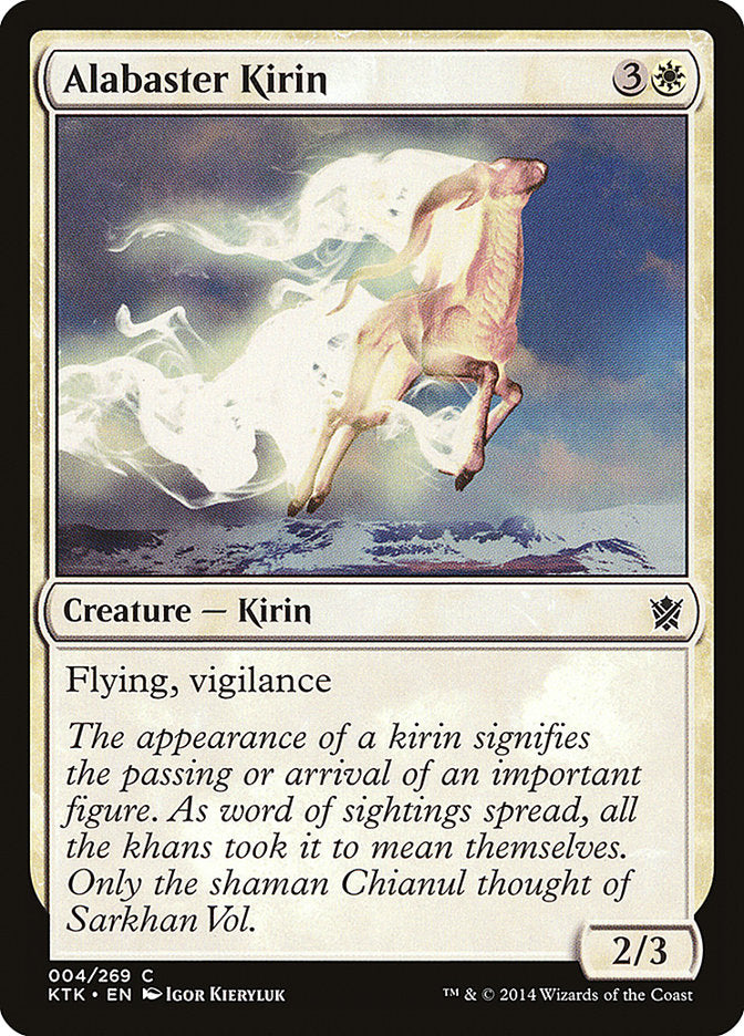 Alabaster Kirin [Khans of Tarkir] | L.A. Mood Comics and Games