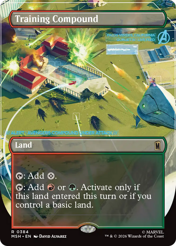 Training Compound (Borderless) [Marvel Super Heroes] | L.A. Mood Comics and Games
