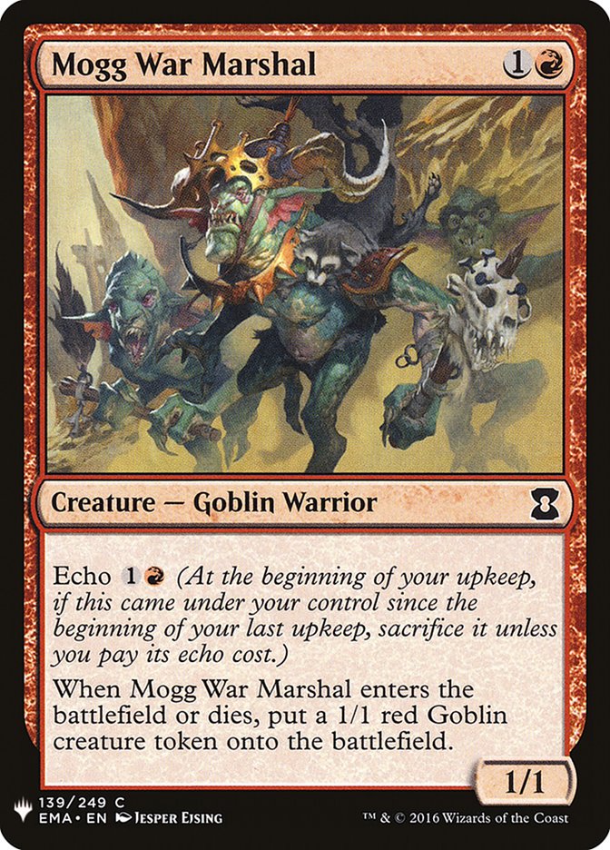 Mogg War Marshal [Mystery Booster] | L.A. Mood Comics and Games
