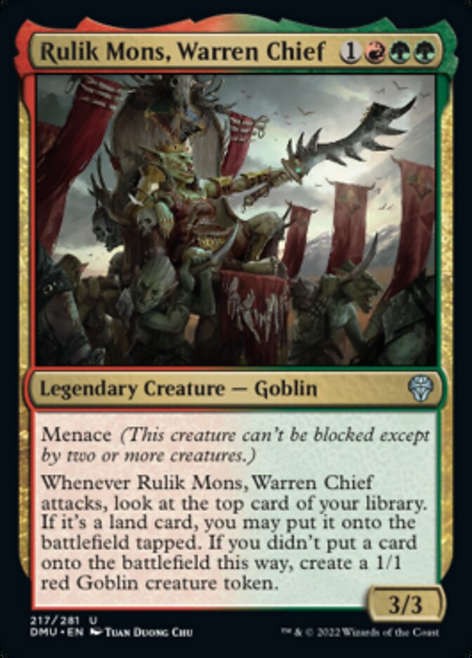 Rulik Mons, Warren Chief [Dominaria United] | L.A. Mood Comics and Games