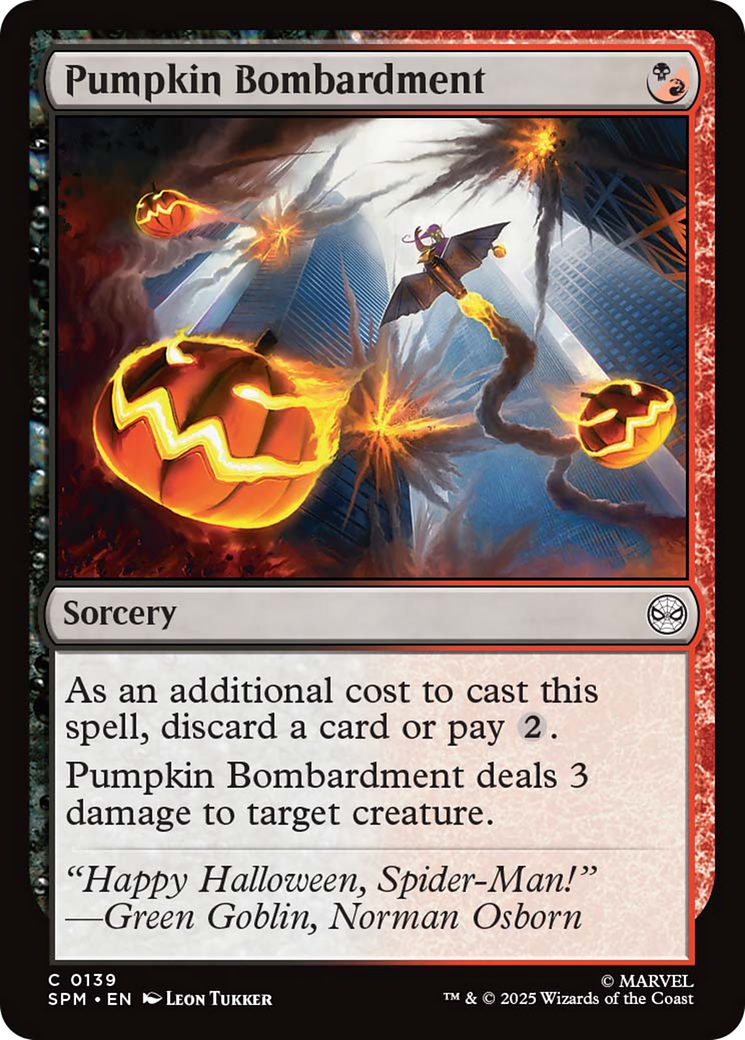 Pumpkin Bombardment [Marvel's Spider-Man] | L.A. Mood Comics and Games