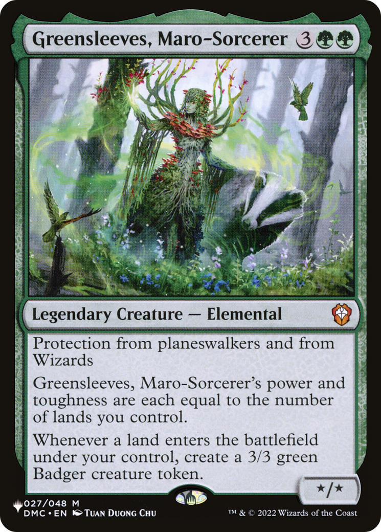 Greensleeves, Maro-Sorcerer [The List] | L.A. Mood Comics and Games