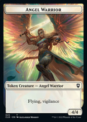 Kor Warrior // Angel Warrior Double-Sided Token [Commander Legends: Battle for Baldur's Gate Tokens] | L.A. Mood Comics and Games