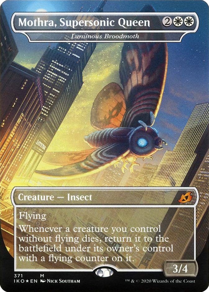Luminous Broodmoth - Mothra, Supersonic Queen (Godzilla Series) [Ikoria: Lair of Behemoths] | L.A. Mood Comics and Games