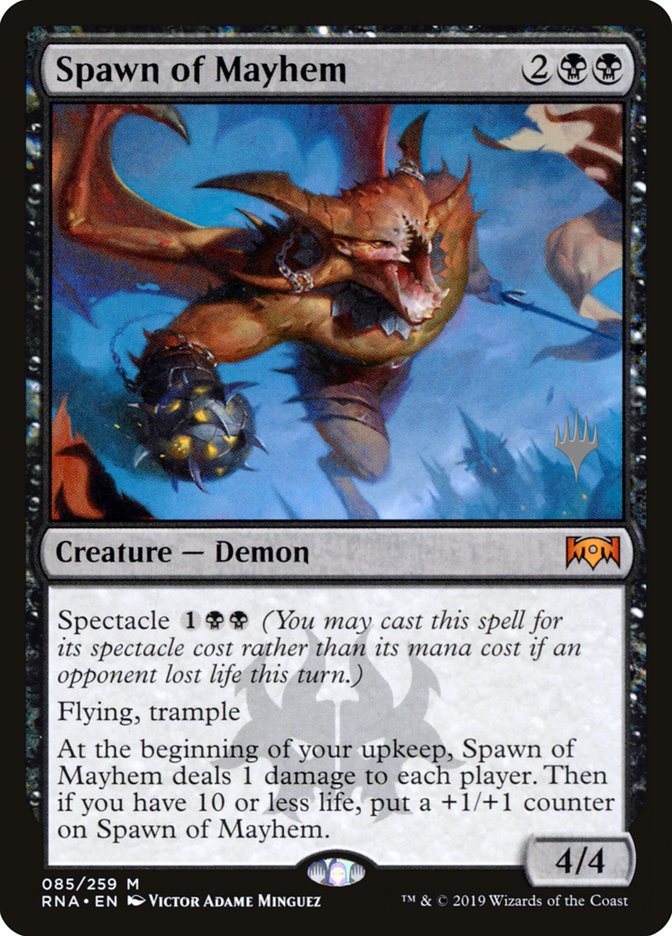 Spawn of Mayhem (Promo Pack) [Ravnica Allegiance Promos] | L.A. Mood Comics and Games
