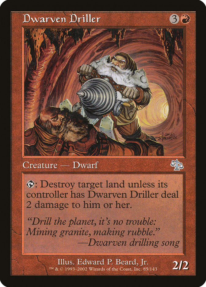 Dwarven Driller [Judgment] | L.A. Mood Comics and Games