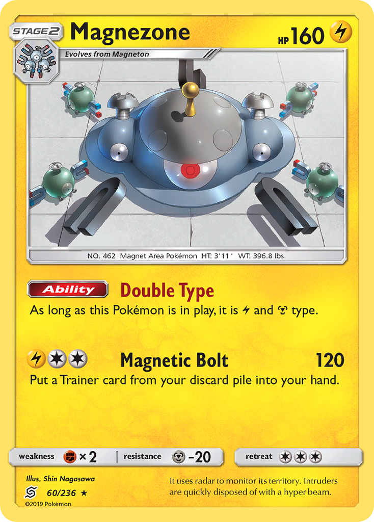 Magnezone (60/236) [Sun & Moon: Unified Minds] | L.A. Mood Comics and Games