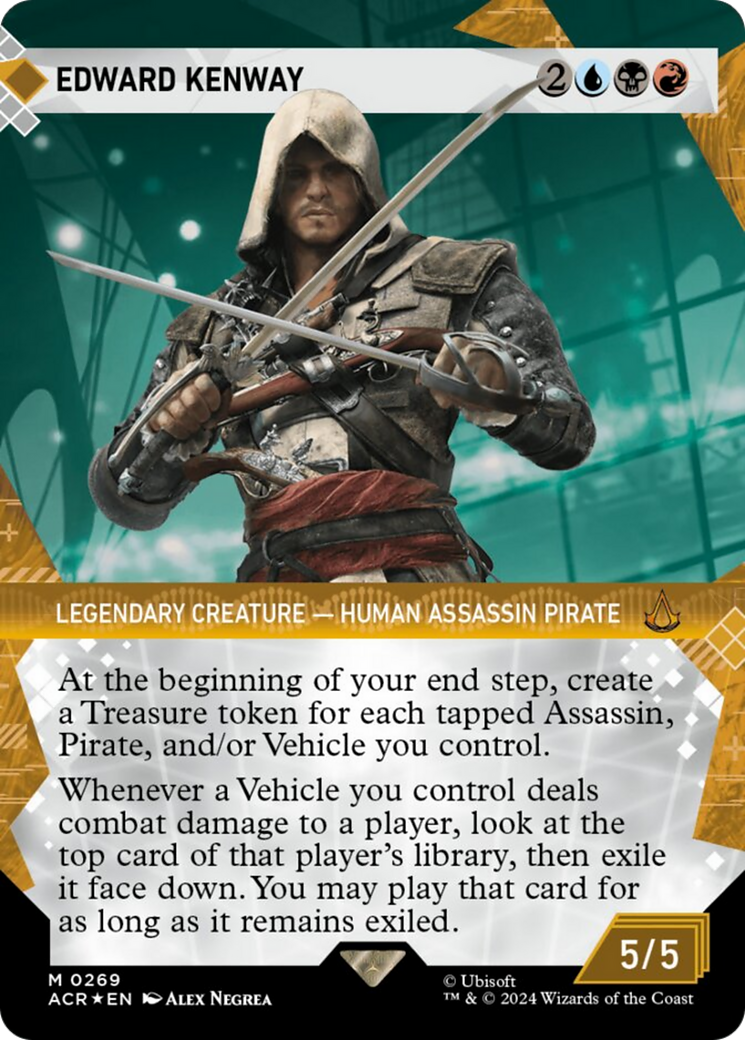 Edward Kenway (Showcase) (Textured Foil) [Assassin's Creed] | L.A. Mood Comics and Games