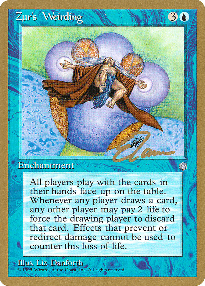 Zur's Weirding (Eric Tam) [Pro Tour Collector Set] | L.A. Mood Comics and Games