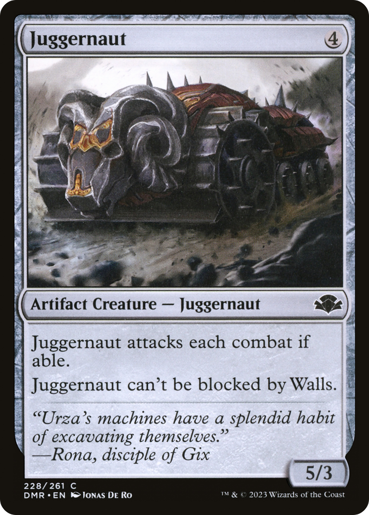 Juggernaut [Dominaria Remastered] | L.A. Mood Comics and Games