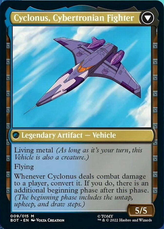 Cyclonus, the Saboteur // Cyclonus, Cybertronian Fighter [Transformers] | L.A. Mood Comics and Games