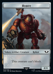 Astartes Warrior (001) // Robot Double-Sided Token [Warhammer 40,000 Tokens] | L.A. Mood Comics and Games