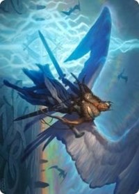 Righteous Valkyrie Art Card [Kaldheim Art Series] | L.A. Mood Comics and Games