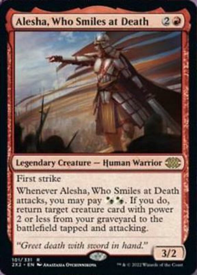 Alesha, Who Smiles at Death [Double Masters 2022] | L.A. Mood Comics and Games