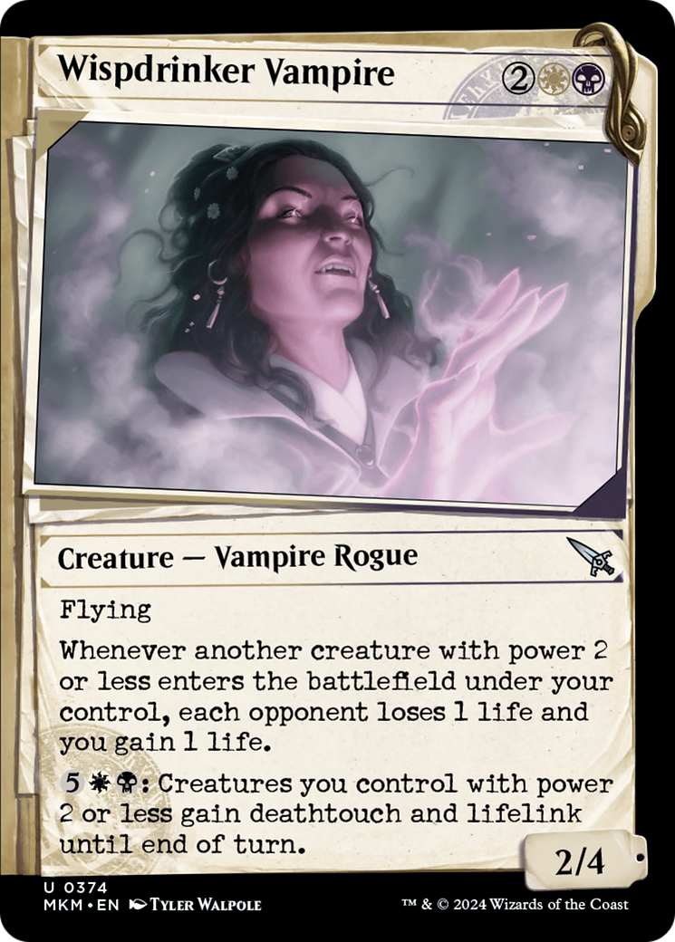 Wispdrinker Vampire (Showcase) [Murders at Karlov Manor] | L.A. Mood Comics and Games