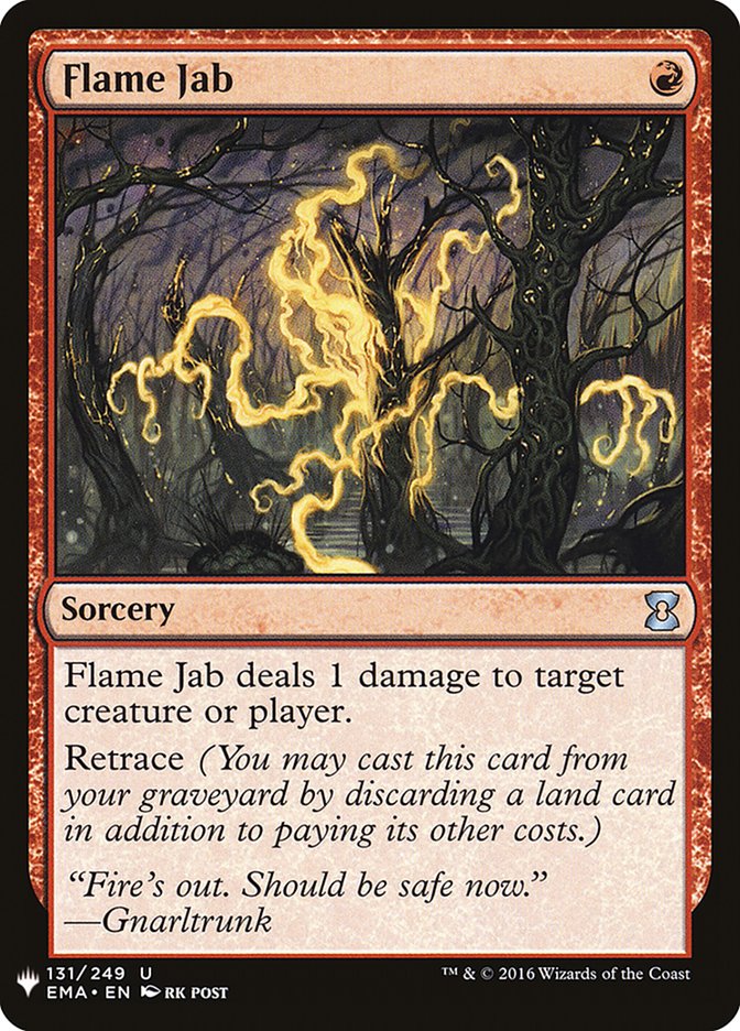 Flame Jab [Mystery Booster] | L.A. Mood Comics and Games