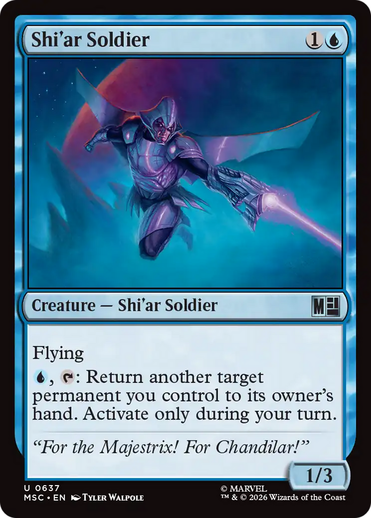 Shi'ar Soldier [Marvel Super Heroes Commander] | L.A. Mood Comics and Games