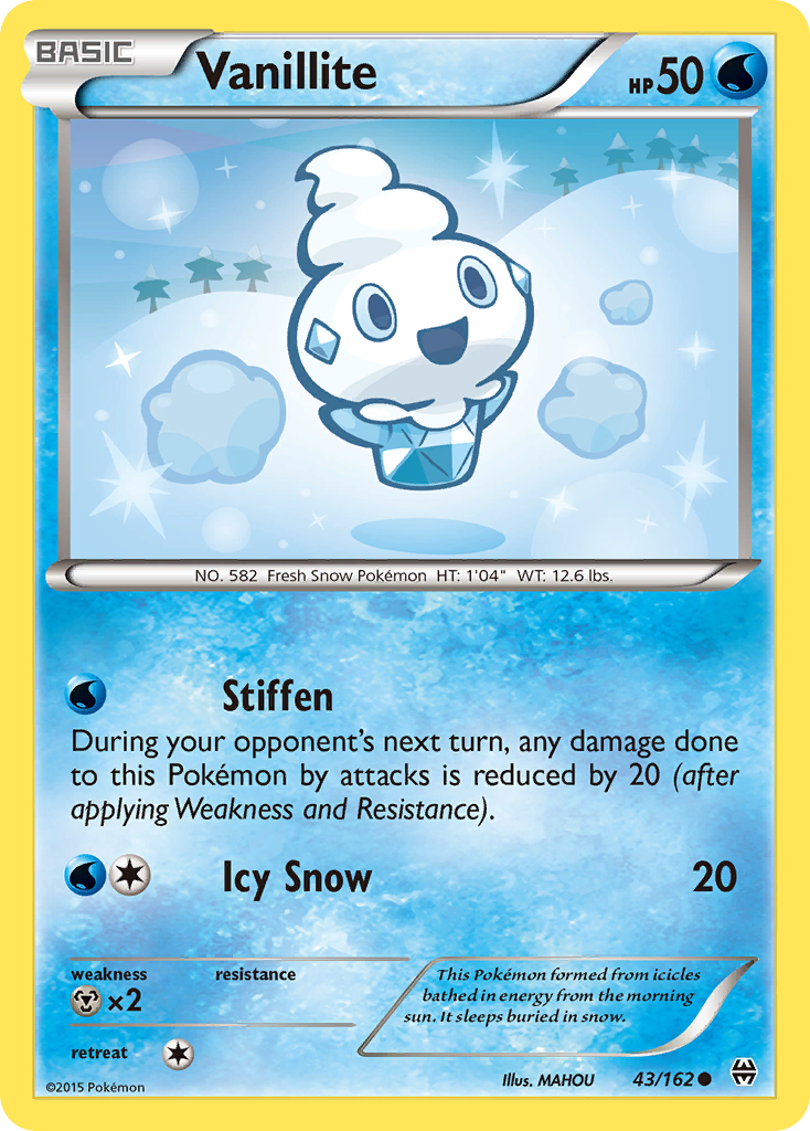 Vanillite (43/162) [XY: BREAKthrough] | L.A. Mood Comics and Games