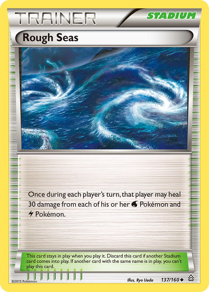Rough Seas (137/160) [XY: Primal Clash] | L.A. Mood Comics and Games