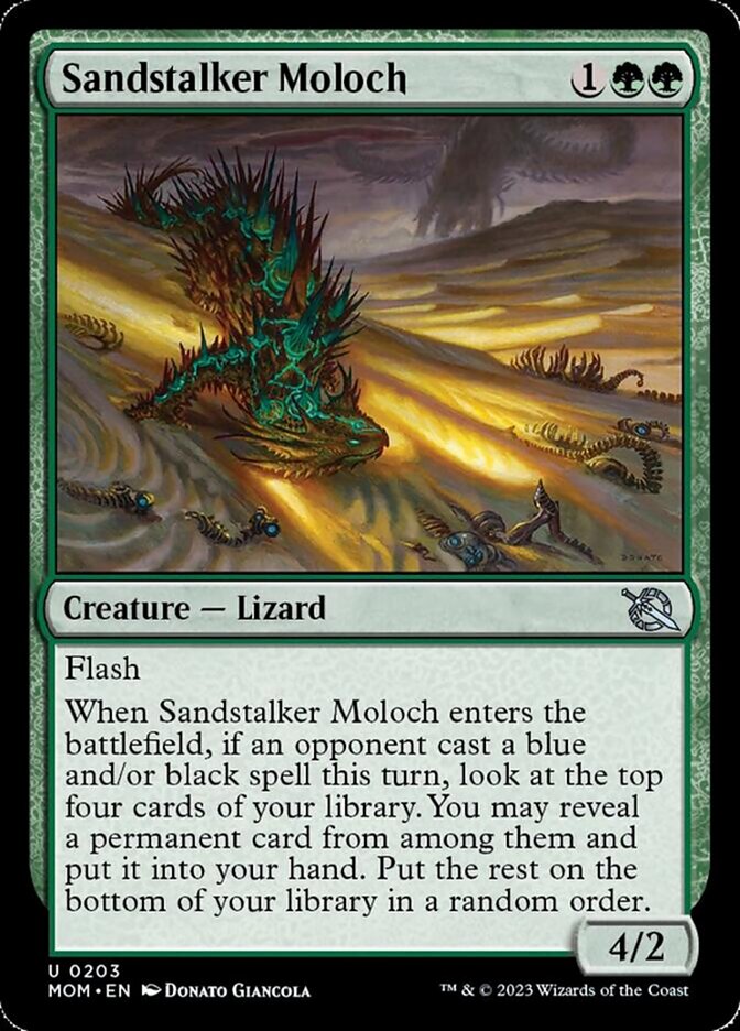 Sandstalker Moloch [March of the Machine] | L.A. Mood Comics and Games
