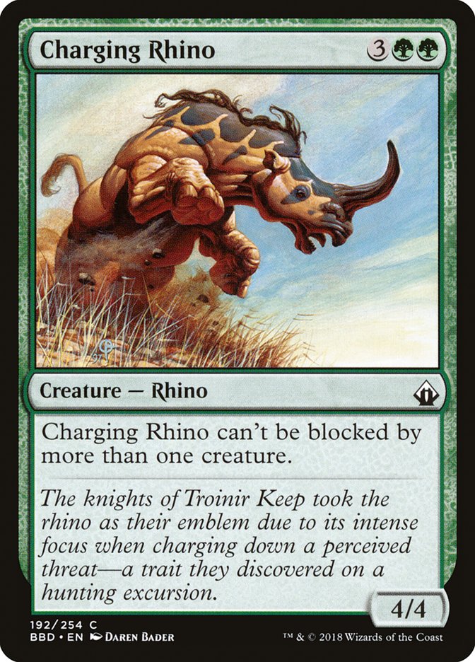 Charging Rhino [Battlebond] | L.A. Mood Comics and Games